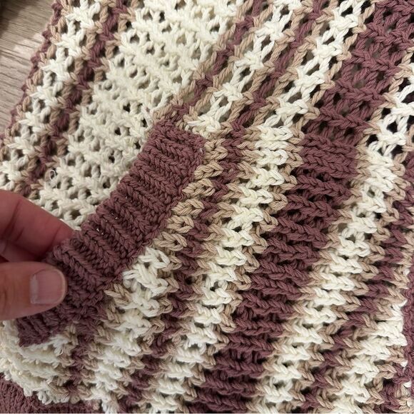 Free People Dayton Crochet Sweater Pullover Size XL - Picture 10 of 16